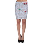 christmas  Manatee Bodycon Skirt