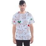 christmas  Manatee Men s Sport Mesh Tee