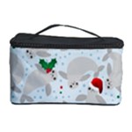 christmas  Manatee Cosmetic Storage Case