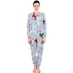 christmas  Manatee OnePiece Jumpsuit (Ladies)