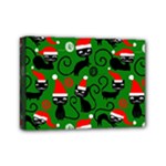 Christmas Santa Cats Mini Canvas 7  x 5  (Stretched)