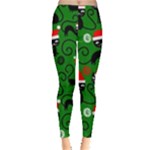 Christmas Santa Cats Leggings 