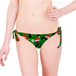 Christmas Santa Cats Bikini Bottom