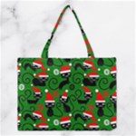 Christmas Santa Cats Medium Tote Bag