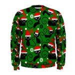 Christmas Santa Cats Men s Sweatshirt