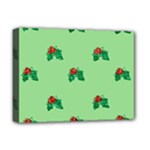 sequin christmas Holly Deluxe Canvas 16  x 12  (Stretched) 