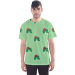 sequin christmas Holly Men s Sport Mesh Tee