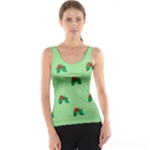 sequin christmas Holly Tank Top