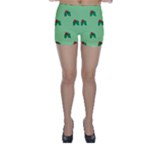 sequin christmas Holly Skinny Shorts