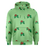 sequin christmas Holly Men s Pullover Hoodie