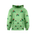 sequin christmas Holly Kids  Pullover Hoodie