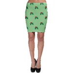 sequin christmas Holly Bodycon Skirt