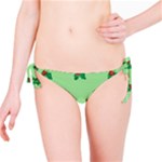 sequin christmas Holly Bikini Bottom