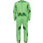 sequin christmas Holly OnePiece Jumpsuit (Men)