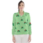 sequin christmas Holly Wind Breaker (Women)