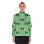 sequin christmas Holly Winter Jacket