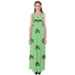 sequin christmas Holly Empire Waist Maxi Dress