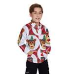 christmas hipster monkeys  Wind Breaker (Kids)