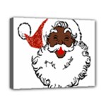 sequin African santa claus Canvas 10  x 8  (Stretched)