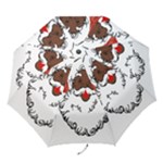 sequin African santa claus Folding Umbrella