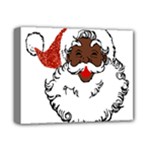 sequin African santa claus Deluxe Canvas 14  x 11  (Stretched)