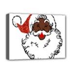 sequin African santa claus Deluxe Canvas 16  x 12  (Stretched) 