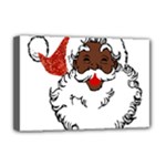 sequin African santa claus Deluxe Canvas 18  x 12  (Stretched)