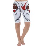 sequin African santa claus Cropped Leggings 