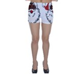 sequin African santa claus Skinny Shorts