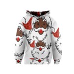 sequin African santa claus Kids  Pullover Hoodie