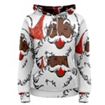 sequin African santa claus Women s Pullover Hoodie