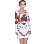 sequin African santa claus Long Sleeve Nightdress