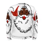 sequin African santa claus Men s Sweatshirt