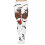 sequin African santa claus Tights