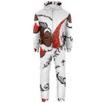 sequin African santa claus Hooded Jumpsuit (Men)