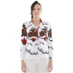 sequin African santa claus Wind Breaker (Women)