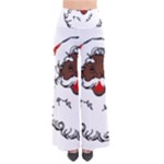 sequin African santa claus Women s Chic Palazzo Pants 