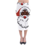 sequin African santa claus Midi Pencil Skirt