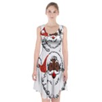 sequin African santa claus Racerback Midi Dress