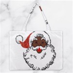 sequin African santa claus Medium Tote Bag