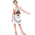 sequin African santa claus Kids  Sleeveless Dress