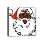 sequin African santa claus Mini Canvas 4  x 4  (Stretched)