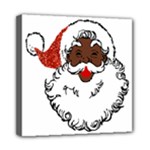 sequin African santa claus Mini Canvas 8  x 8  (Stretched)