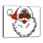 sequin African santa claus Canvas 20  x 16  (Stretched)