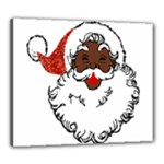 sequin African santa claus Canvas 24  x 20  (Stretched)