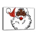 sequin African santa claus Canvas 18  x 12  (Stretched)