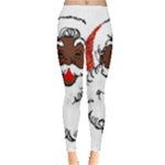 sequin African santa claus Leggings 