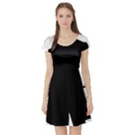 santa nosferatu Short Sleeve Skater Dress