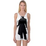 santa nosferatu One Piece Boyleg Swimsuit