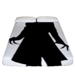 santa nosferatu Fitted Sheet (California King Size)